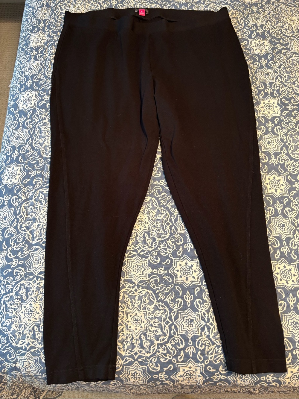 Vince Camuto Black Stretch Ponte Leggings